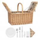 Mimbre Plus - Wicker Picnic Basket 4 People