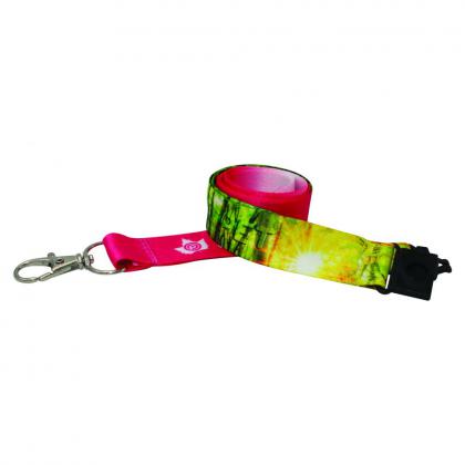 20mm Recycled PET Dye Sub Lanyard