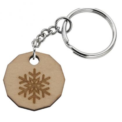 Wooden Keyring (50mm)