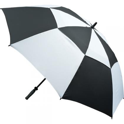 Vented Golf Umbrella (Black & White)