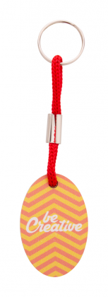 Woody Plus B custom keyring