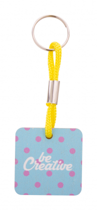 Woody Plus C custom keyring