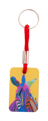 Woody Plus D custom keyring