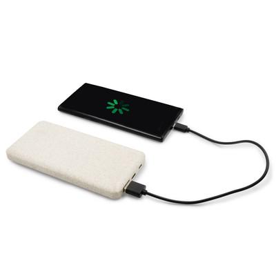 Wheat straw power bank 8000 mAh