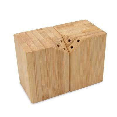 Bamboo salt and pepper set