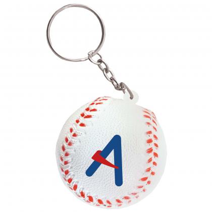 Stress Baseball Keyring