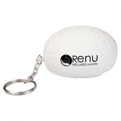 Stress Brain Keyring