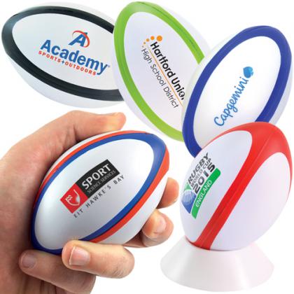 Stress Dual Colour Rugby Ball *