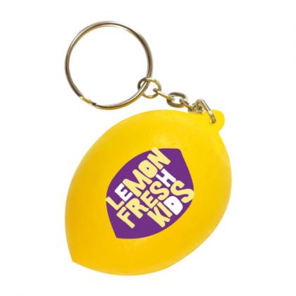 Stress Lemon Keyring