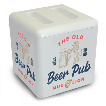 4L Square Ice Bucket (Pantone Matched)