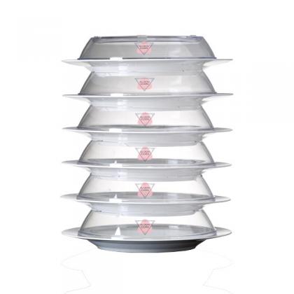 Clear Plate Cover - 22cm