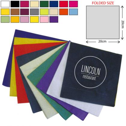 Coloured Dinner Airlaid Napkin (40X40cm)