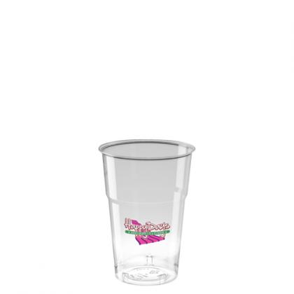 Disposable Plastic Tumbler (205ml/7.2oz) - Crystal Polystyrene