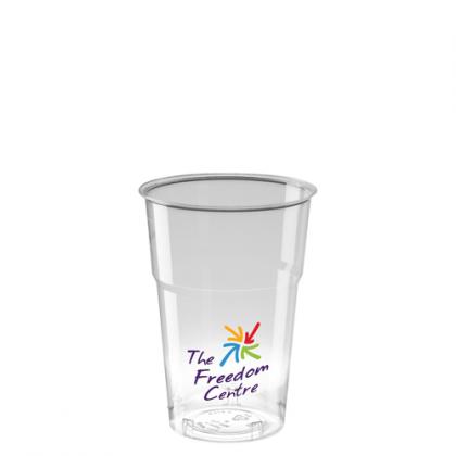 Disposable Plastic Tumbler (250ml/8.7oz) - Crystal Polystyrene