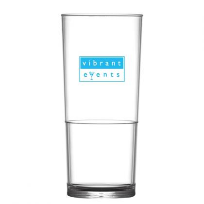 Reusable Plastic Stack Cups (568ml/20oz/Pint) - Polycarbonate