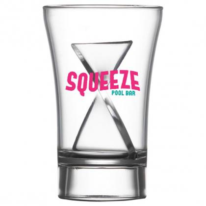 Reusable Twister Shot Glass (30ml/15ml+15ml) - Polystyrene