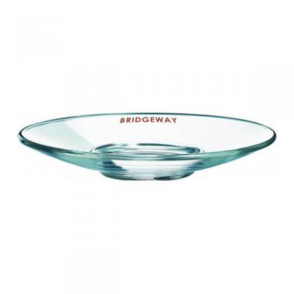 Voluto Round Glass Saucer (120mm/4.8")