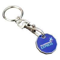 Trolley Coin Keyring (Full Colour Print)