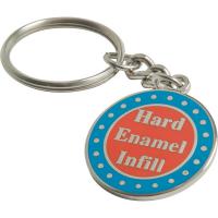 Stamped Hard Enamel Keychain (40mm)