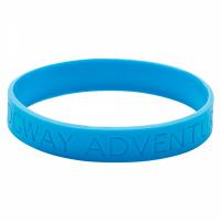 Silicone Wristband (Adult: Recessed Design)