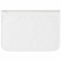 Nylon Document Wallet (All White)