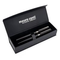 Mauro Conti writing set, ball pen and roller ball pen