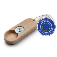 Wooden bottle opener