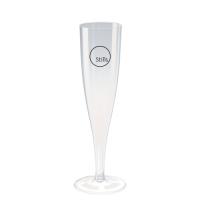 Disposable Plastic Champagne Flute (135ml/4.75oz)