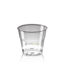 Disposable Plastic Tumbler (160ml/5.6oz) - Crystal Polystyrene