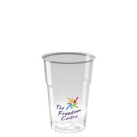 Disposable Plastic Tumbler (250ml/8.7oz) - Crystal Polystyrene