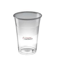 Disposable Plastic Tumbler (400ml/13.4oz) - Polypropylene