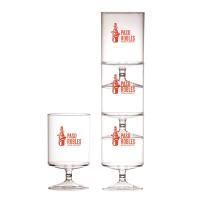 Polystyrene Stacking Wine Glasses (11oz/312ml)- (On Temporary Hold)