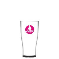 Reusable Plastic Beer Glass (284ml/10oz/Half Pint) - Polystyrene