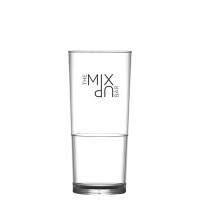 Reusable Plastic Stack Cups(284ml/10oz/Half Pint) - Polycarbonate
