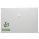 Eco-Eco A4 50% Recycled Clear Press Stud Wallets