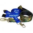 25mm Recycled PET Dye Sub Lanyard
