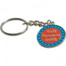 Stamped Iron Soft Enamel Keychain (50mm)