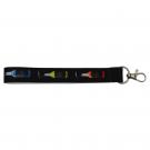 15mm Recycled PET Dye Sub Loop Keyring (UK Made)
