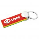 Soft PVC Sandwich Keyring