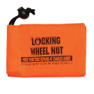 Large Locking Wheel Nut Bag (120x95mm: 210D Polyester)