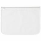 Nylon Document Wallet (All White)