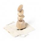 Wooden skill game, 4 pcs