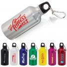 Aluminium Bottle With Carabiner Lid Mento - 400ml