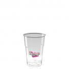 Disposable Plastic Tumbler (205ml/7.2oz) - Crystal Polystyrene