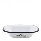 Enamel Oblong Pie Dish (200 X 150 X 45mm)