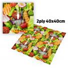 Full Coverage Paper Napkin 2Ply (40X40cm)