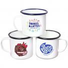 Premium Enamel Mugs 10oz/285ml (White)