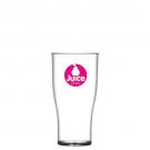 Reusable Plastic Beer Glass (284ml/10oz/Half Pint) - Polystyrene