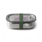 Stainless Steel Lunch Box Large - black blum