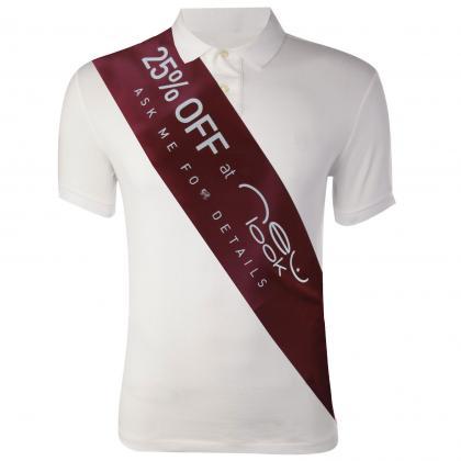 Deluxe Sash - Screen Printed